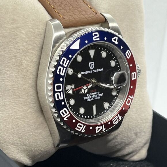 Pagani Design PD-1662 Men\'s Brown Leather Analog Dial Quartz Wrist Watch JMB52 main image 7